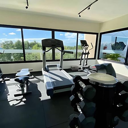 Suit Next To The Common Top Roof Exclusive Building Kingsize Bed 2 Super Pools, Gym, Grill Тулум Екстер'єр фото