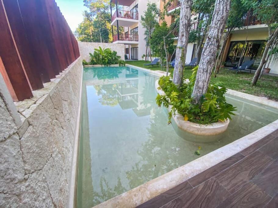 Suit Next To The Common Top Roof Exclusive Building Kingsize Bed 2 Super Pools, Gym, Grill Тулум Екстер'єр фото