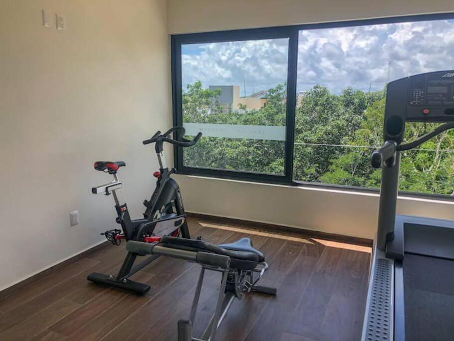 Suit Next To The Common Top Roof Exclusive Building Kingsize Bed 2 Super Pools, Gym, Grill Тулум Екстер'єр фото